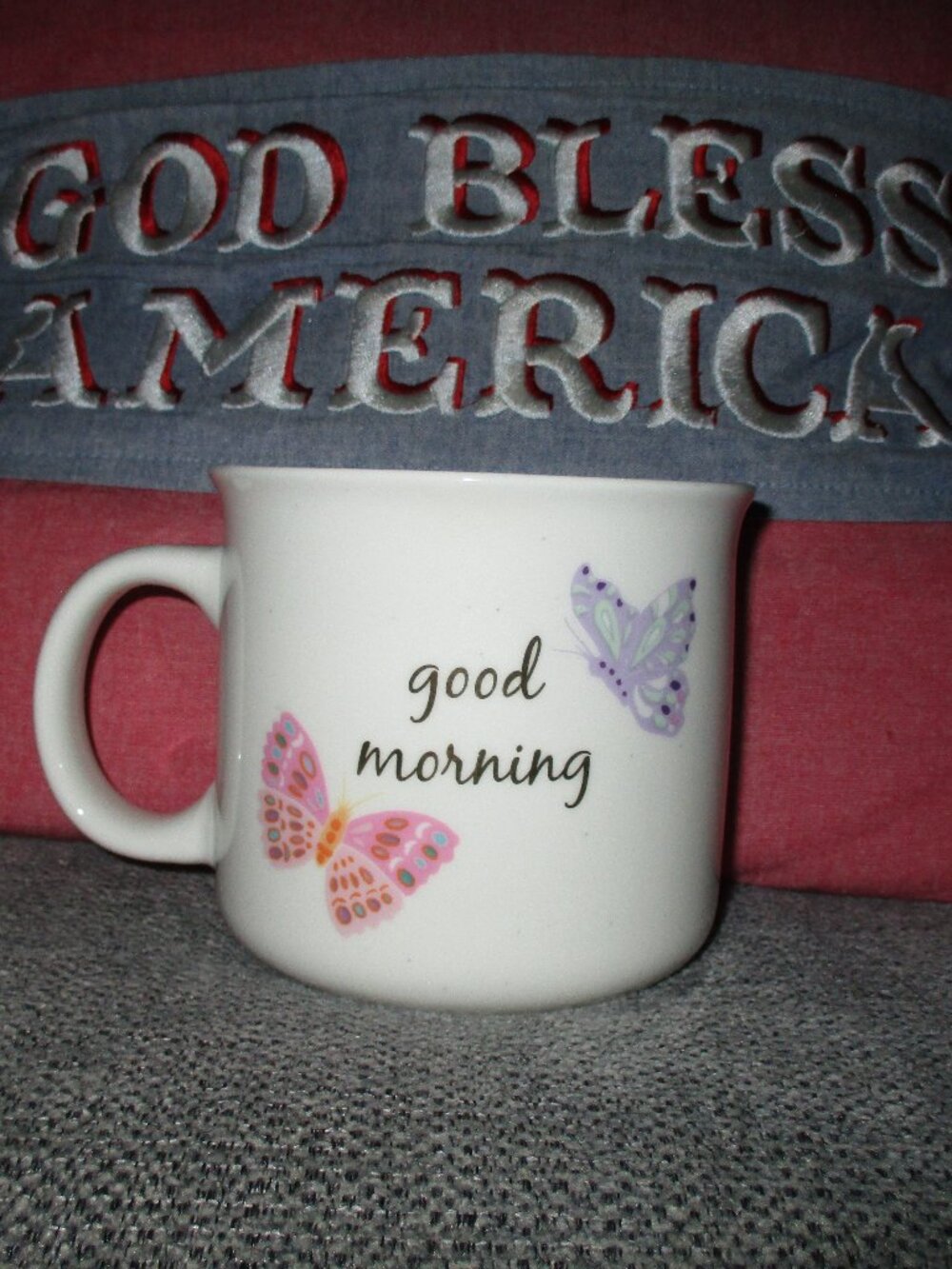 Seeds & Sunshine  Butterfly Mug